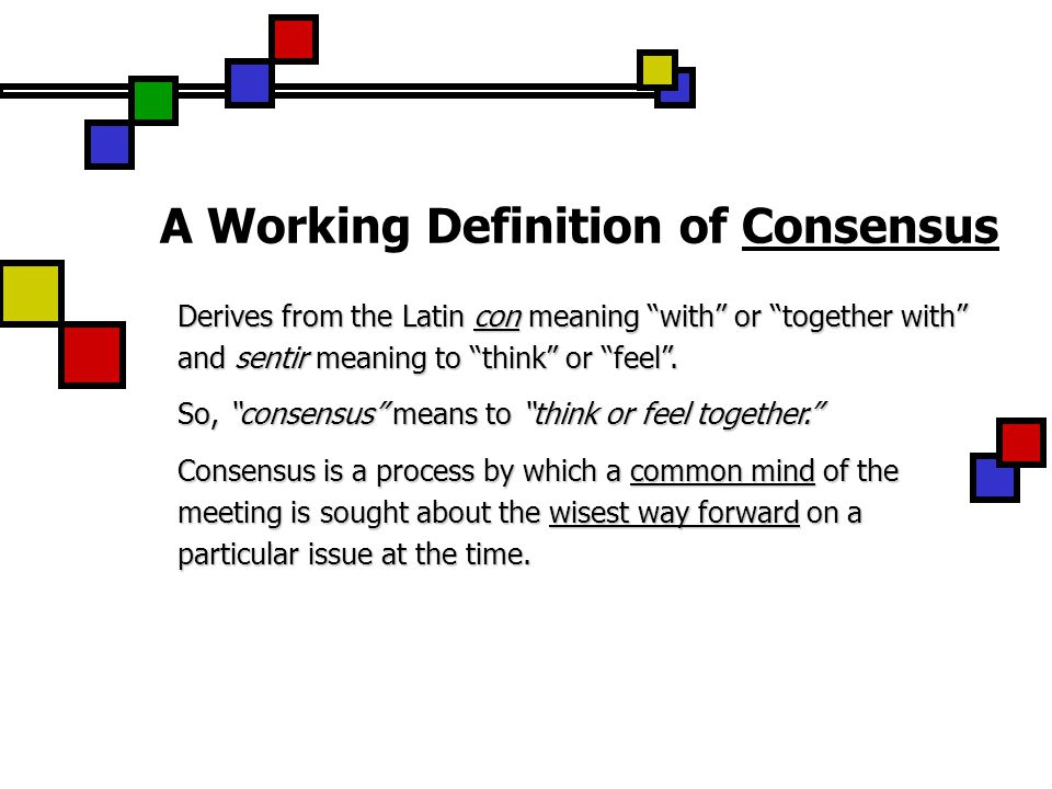 What does 2024 consensus mean
